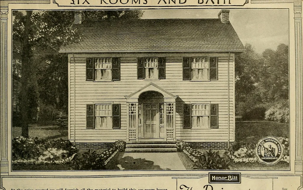 An illustration from One house-or a hundred., 1920, leaf 12