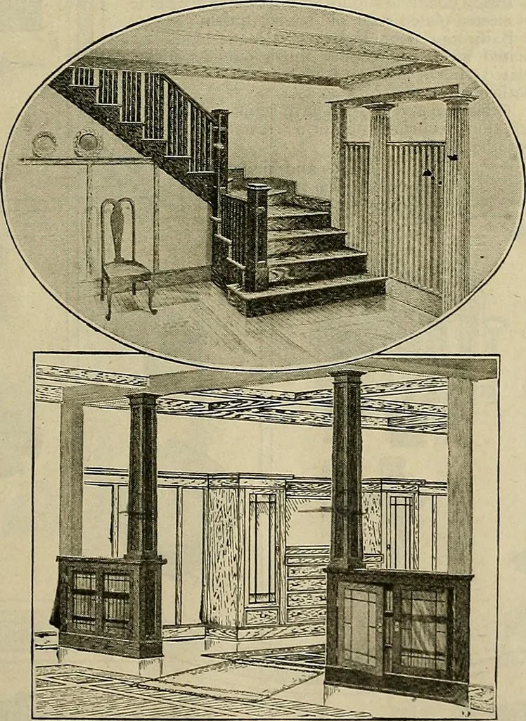 An illustration from One house-or a hundred., 1920, leaf 120
