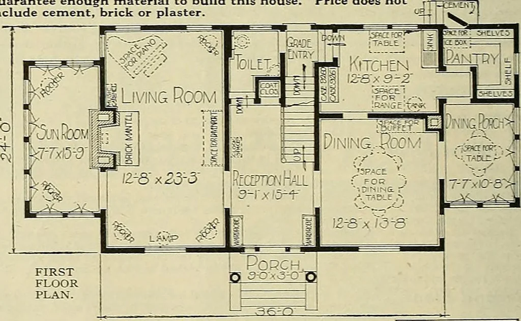 An illustration from One house-or a hundred., 1920, leaf 13