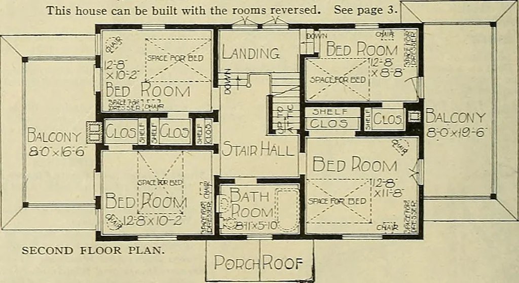 An illustration from One house-or a hundred., 1920, leaf 13