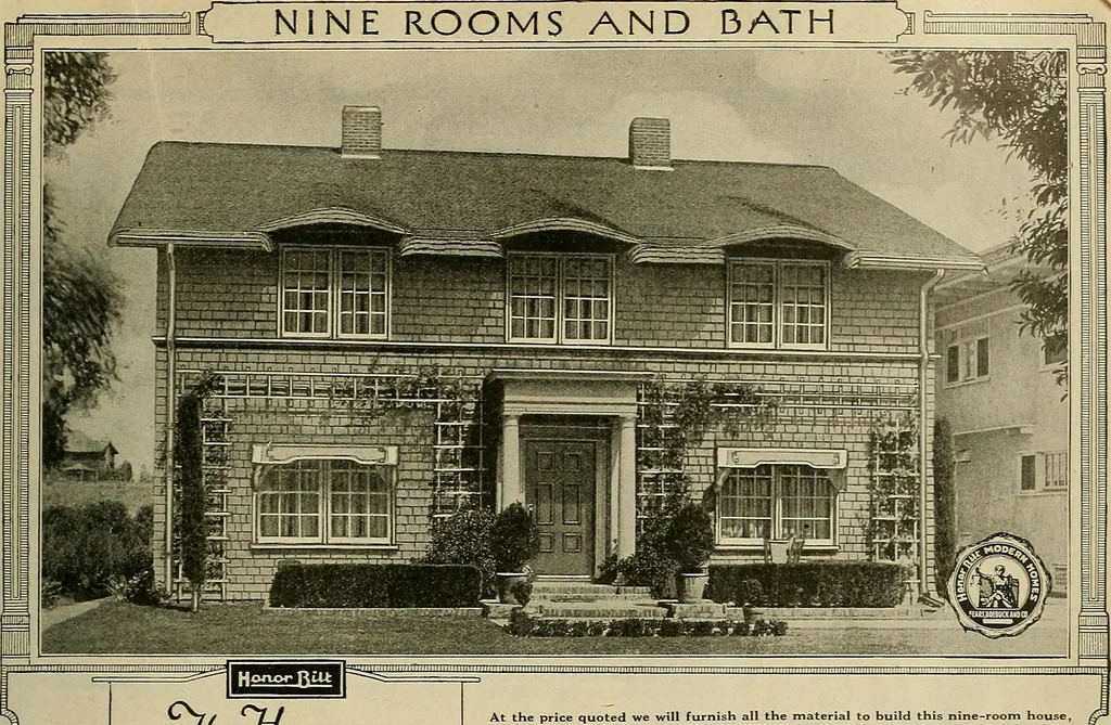 An illustration from One house-or a hundred., 1920, leaf 14