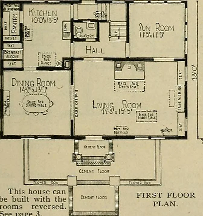 An illustration from One house-or a hundred., 1920, leaf 14