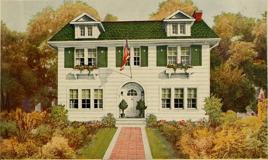 An illustration from One house-or a hundred., 1920, leaf 16