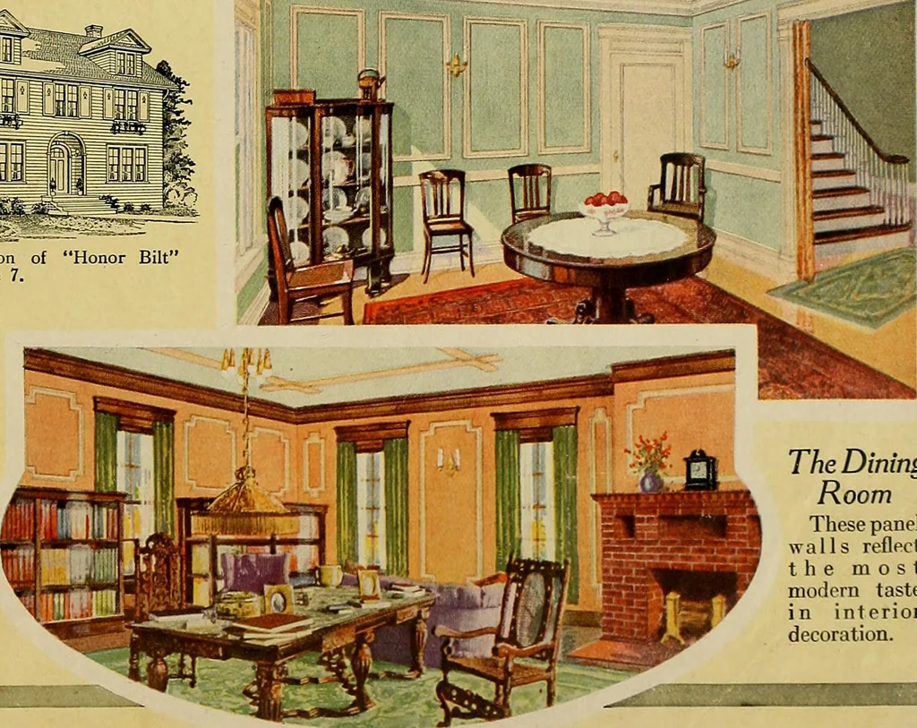 An illustration from One house-or a hundred., 1920, leaf 16