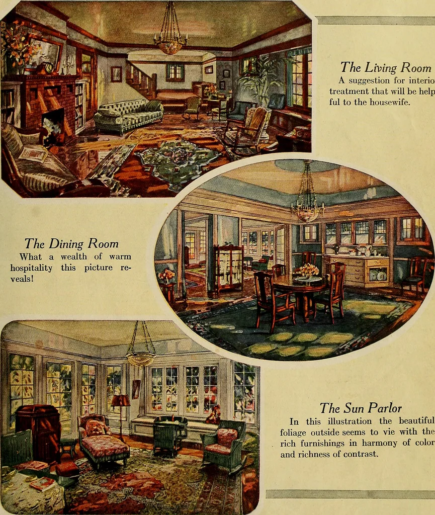 An illustration from One house-or a hundred., 1920, leaf 18