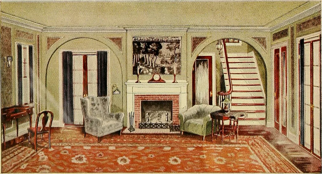 An illustration from One house-or a hundred., 1920, leaf 19