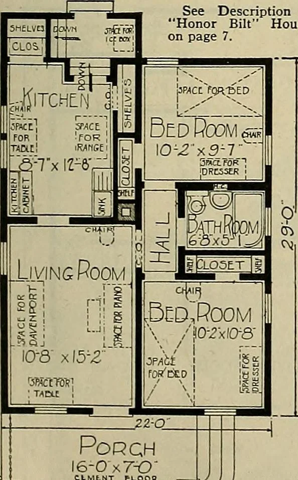 An illustration from One house-or a hundred., 1920, leaf 22