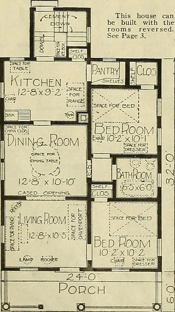 An illustration from One house-or a hundred., 1920, leaf 23