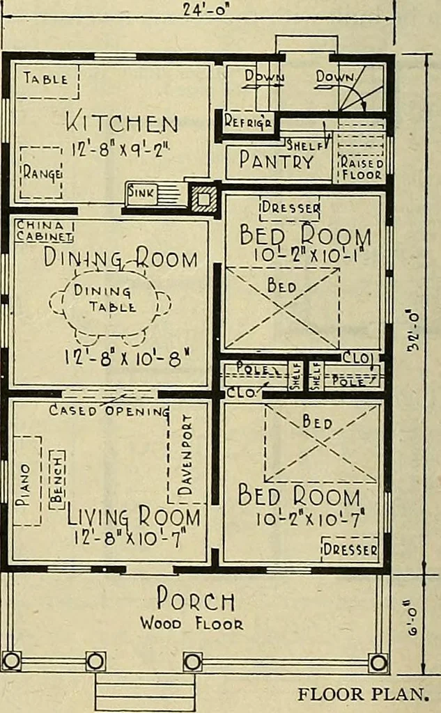 An illustration from One house-or a hundred., 1920, leaf 23