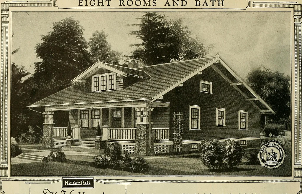 An illustration from One house-or a hundred., 1920, leaf 25