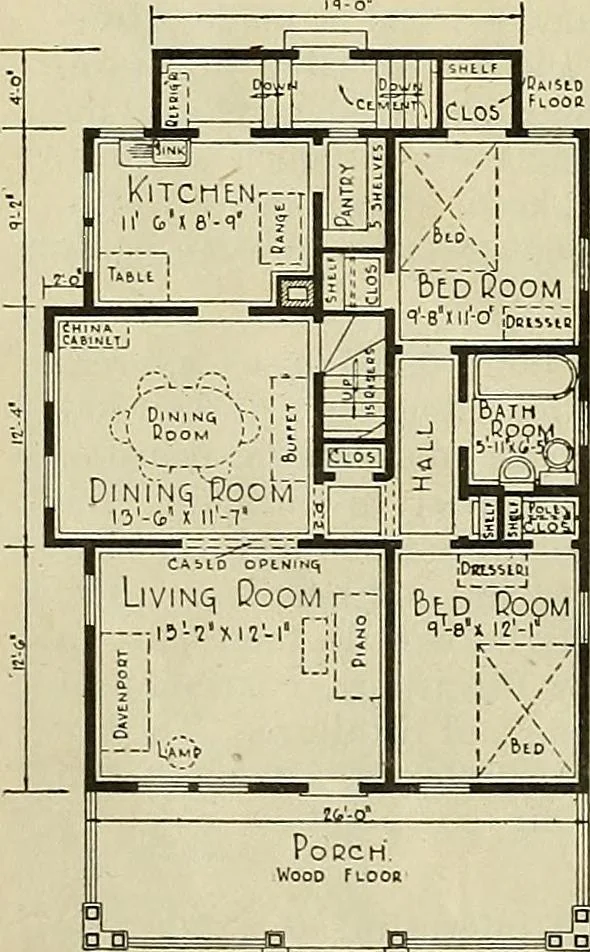 An illustration from One house-or a hundred., 1920, leaf 25