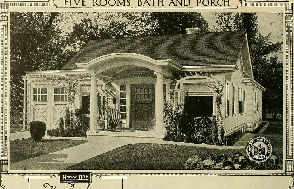 An illustration from One house-or a hundred., 1920, leaf 27