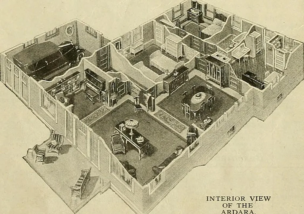 An illustration from One house-or a hundred., 1920, leaf 27