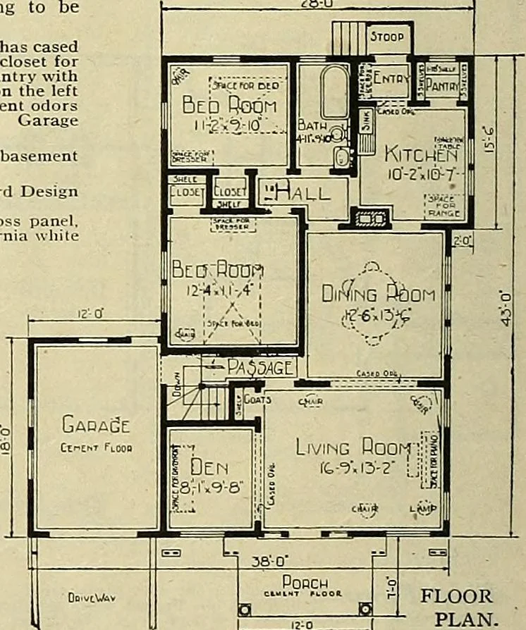 An illustration from One house-or a hundred., 1920, leaf 27
