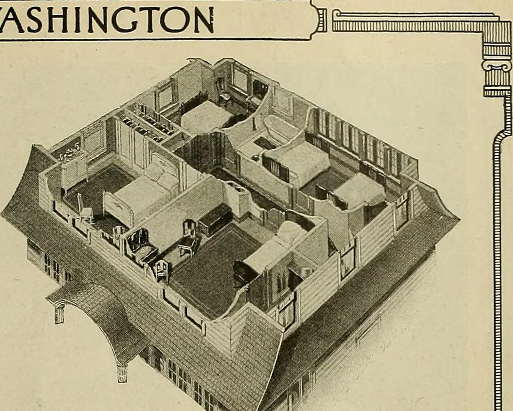An illustration from One house-or a hundred., 1920, leaf 28