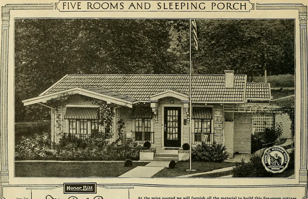 An illustration from One house-or a hundred., 1920, leaf 29