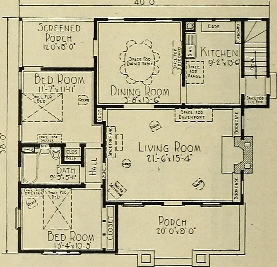 An illustration from One house-or a hundred., 1920, leaf 29