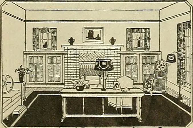 An illustration from One house-or a hundred., 1920, leaf 29