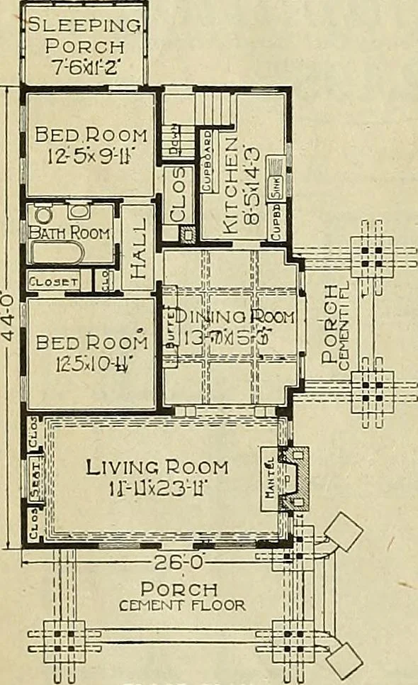 An illustration from One house-or a hundred., 1920, leaf 31