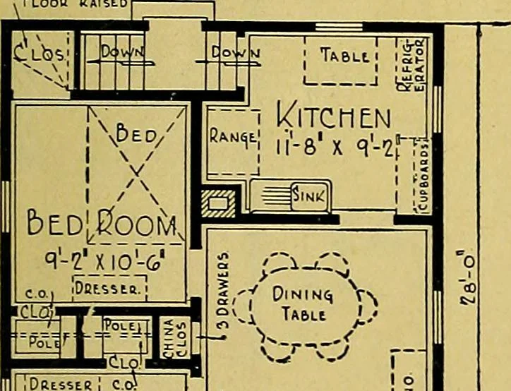 An illustration from One house-or a hundred., 1920, leaf 34