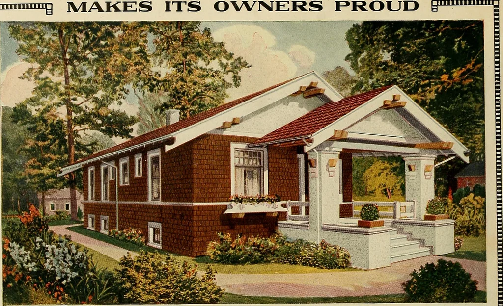 An illustration from One house-or a hundred., 1920, leaf 35