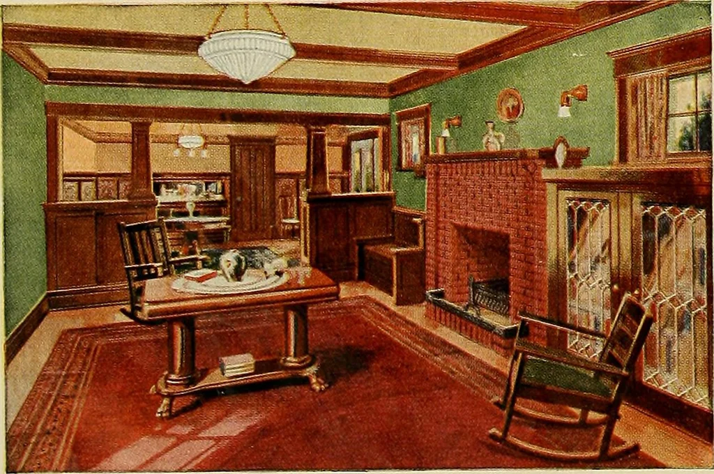 An illustration from One house-or a hundred., 1920, leaf 35