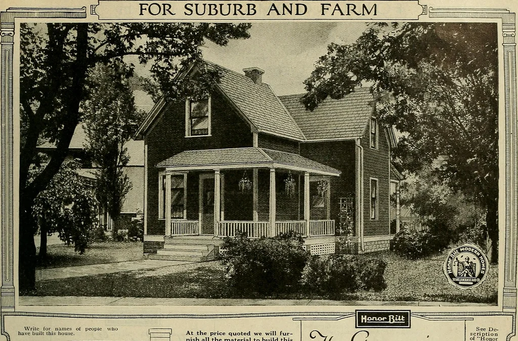 An illustration from One house-or a hundred., 1920, leaf 38