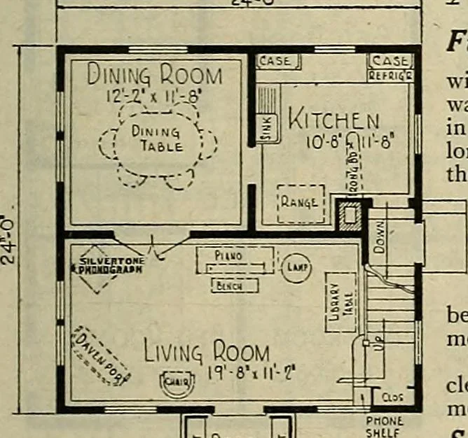 An illustration from One house-or a hundred., 1920, leaf 40