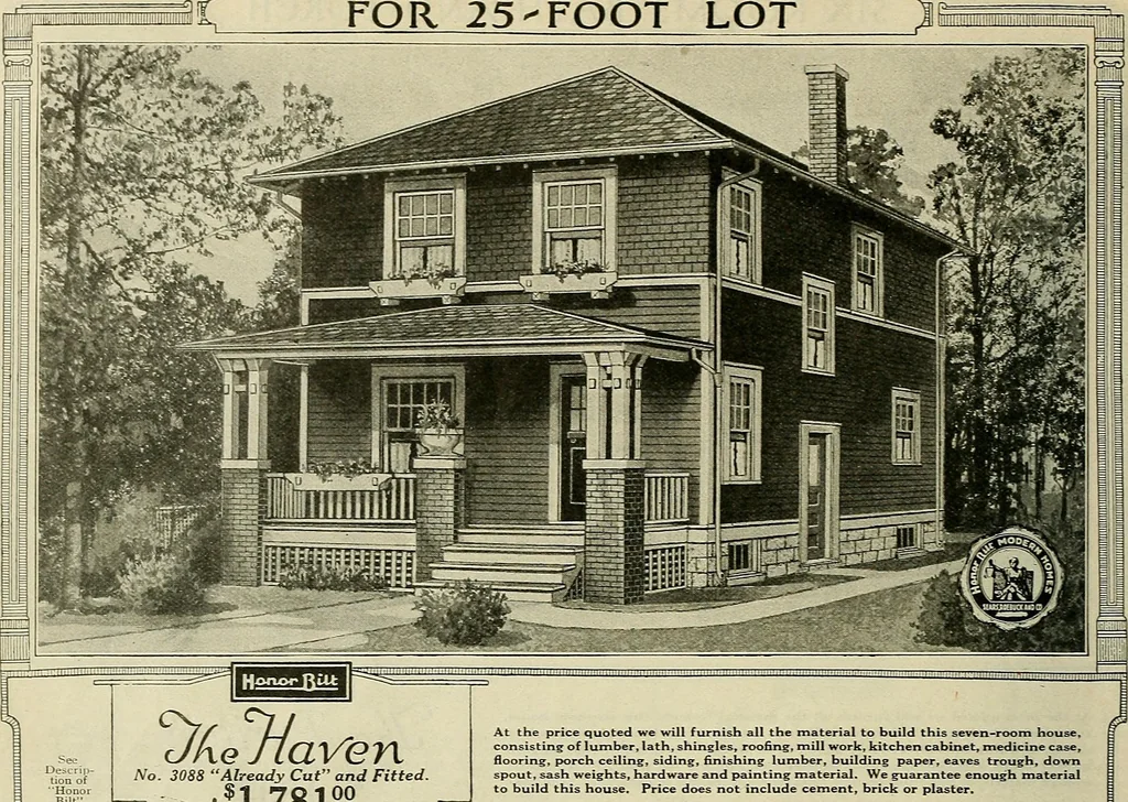 An illustration from One house-or a hundred., 1920, leaf 41