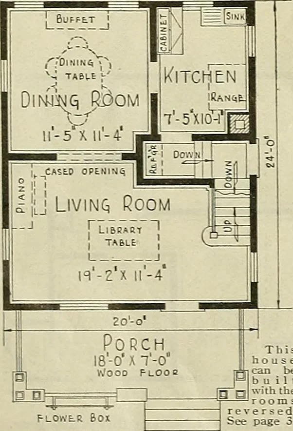 An illustration from One house-or a hundred., 1920, leaf 41