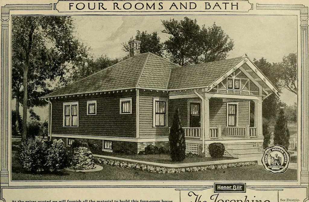 An illustration from One house-or a hundred., 1920, leaf 42