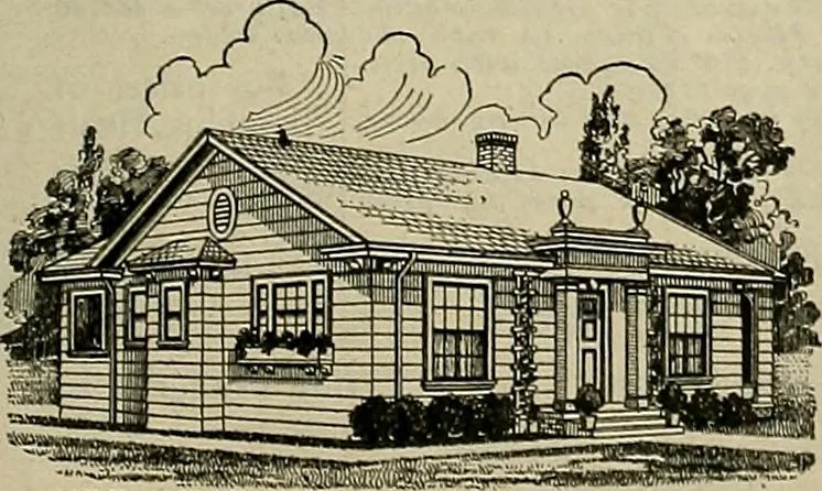 An illustration from One house-or a hundred., 1920, leaf 46