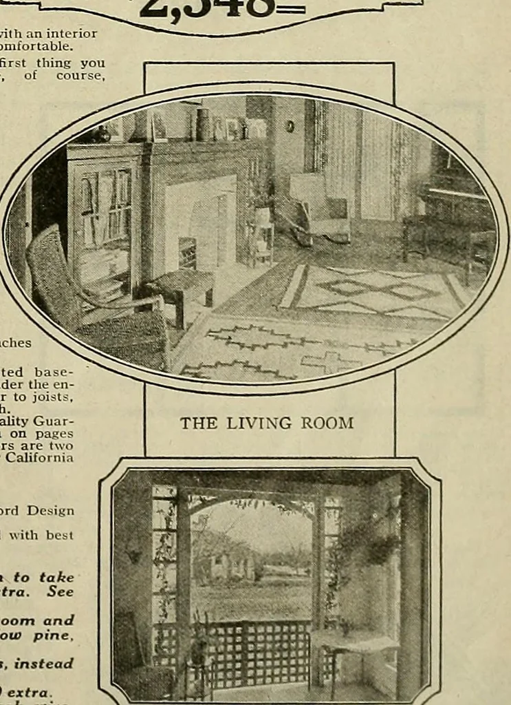 An illustration from One house-or a hundred., 1920, leaf 46