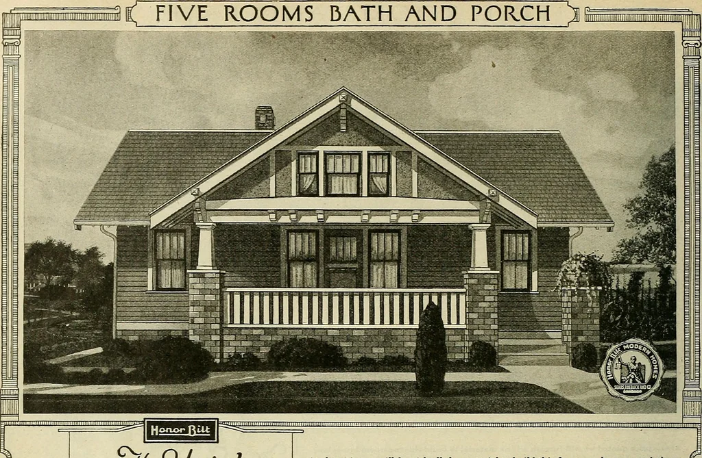 An illustration from One house-or a hundred., 1920, leaf 47