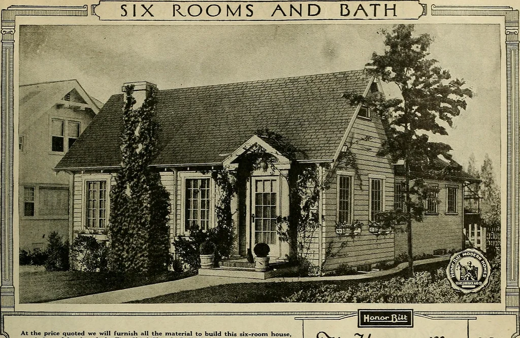 An illustration from One house-or a hundred., 1920, leaf 48