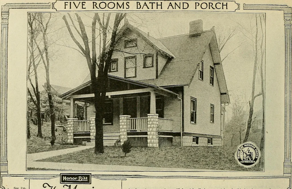 An illustration from One house-or a hundred., 1920, leaf 49