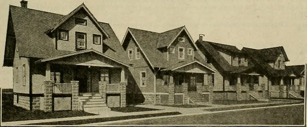 An illustration from One house-or a hundred., 1920, leaf 50