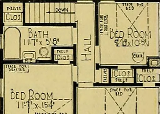An illustration from One house-or a hundred., 1920, leaf 52