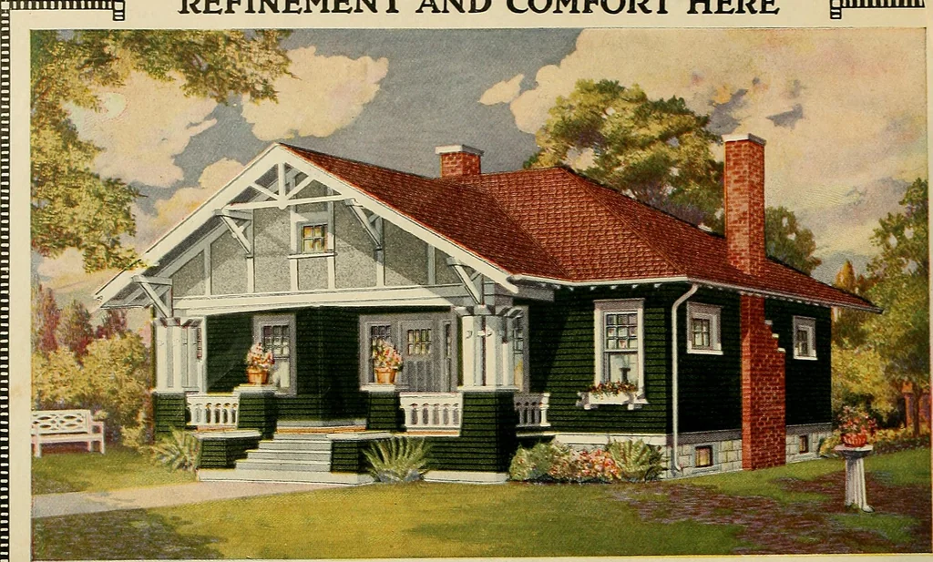 An illustration from One house-or a hundred., 1920, leaf 53