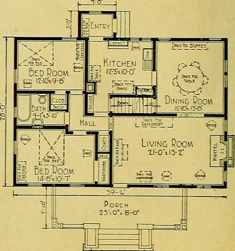 An illustration from One house-or a hundred., 1920, leaf 53