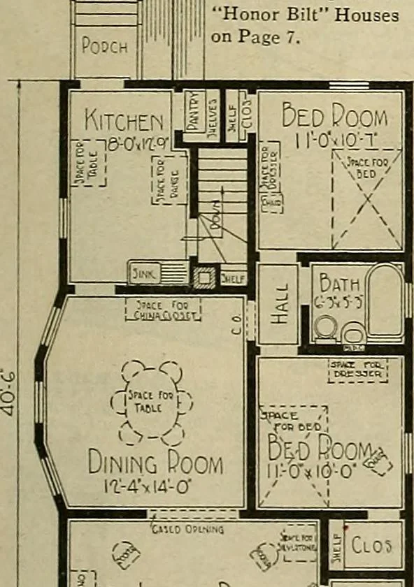 An illustration from One house-or a hundred., 1920, leaf 54