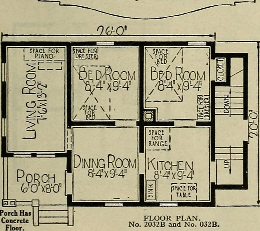 An illustration from One house-or a hundred., 1920, leaf 58