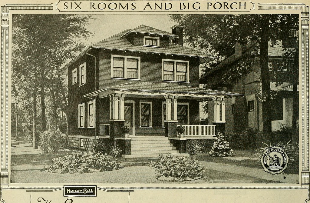 An illustration from One house-or a hundred., 1920, leaf 59