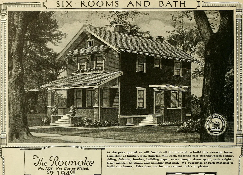 An illustration from One house-or a hundred., 1920, leaf 61