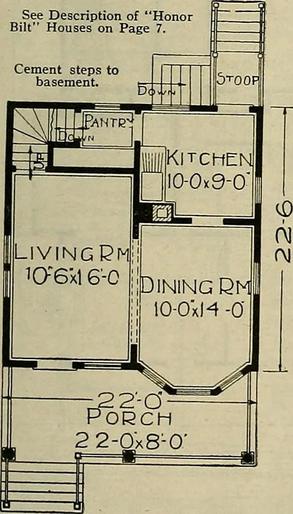 An illustration from One house-or a hundred., 1920, leaf 62