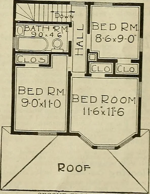 An illustration from One house-or a hundred., 1920, leaf 62