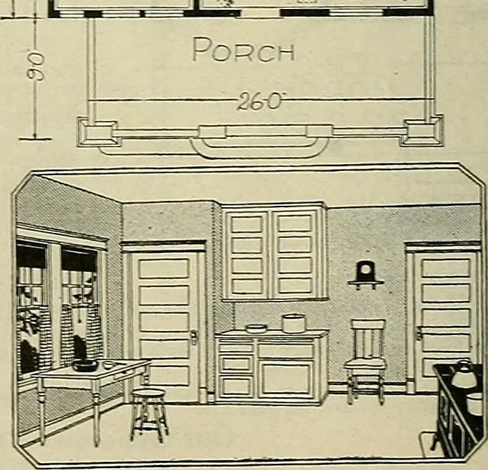 An illustration from One house-or a hundred., 1920, leaf 63