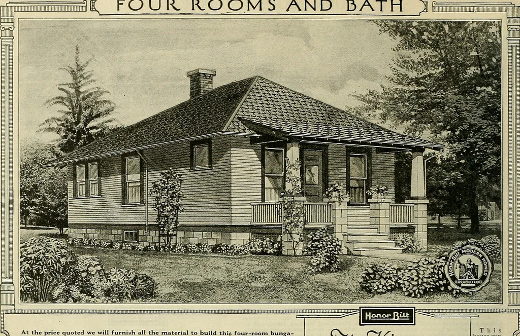 An illustration from One house-or a hundred., 1920, leaf 67