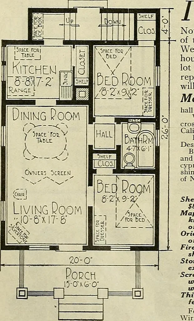 An illustration from One house-or a hundred., 1920, leaf 67