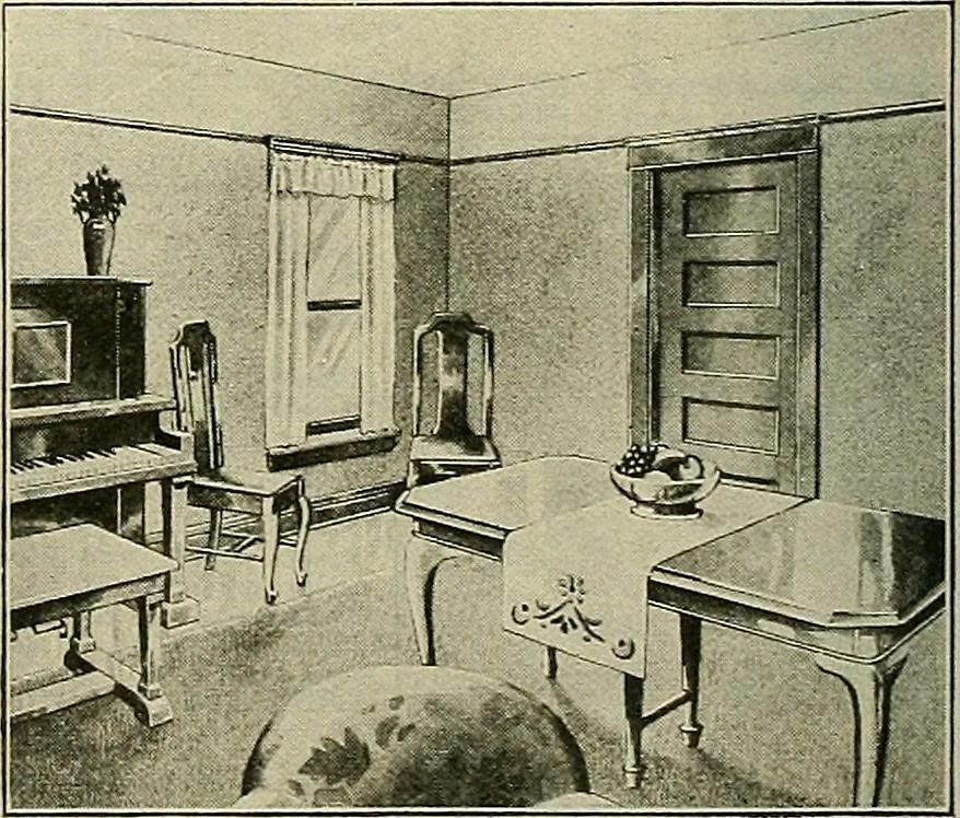 An illustration from One house-or a hundred., 1920, leaf 67